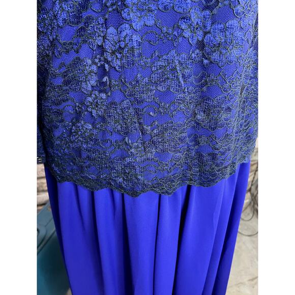 skirt set blouse drop waist skirt lace purple black goth - Picture 7 of 15